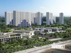 2-к квартира, строящийся дом, 54м2, 4/18 этаж