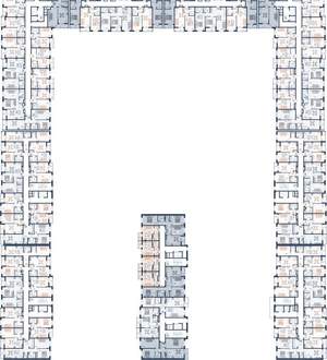 2-к квартира, вторичка, 54м2, 4/18 этаж