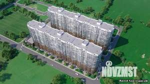 1-к квартира, сданный дом, 41м2, 8/17 этаж