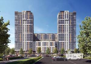1-к квартира, строящийся дом, 47м2, 9/23 этаж