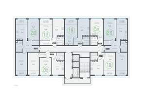2-к квартира, вторичка, 67м2, 9/24 этаж