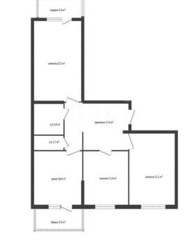 3-к квартира, вторичка, 73м2, 15/16 этаж