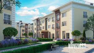 1-к квартира, строящийся дом, 43м2, 1/3 этаж